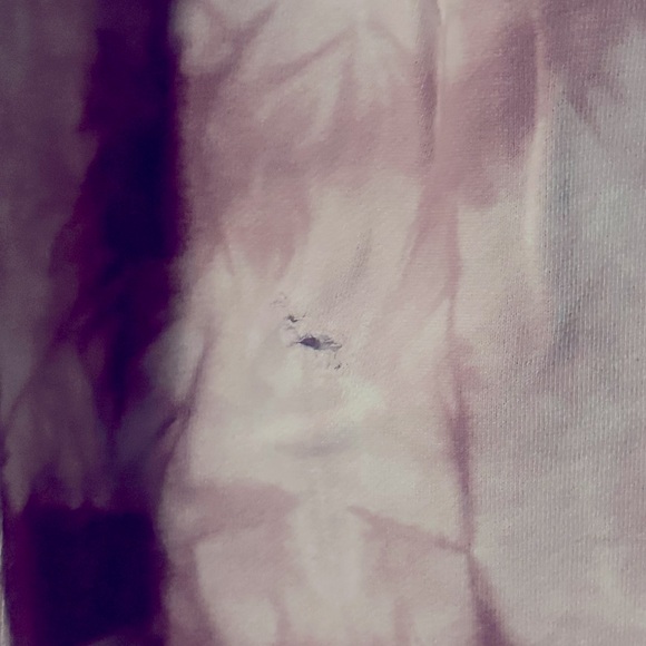 Vans Pink Tie-Dye Sweatsuit Hoodie with Matching Joggers Medium - Picture 9 of 9